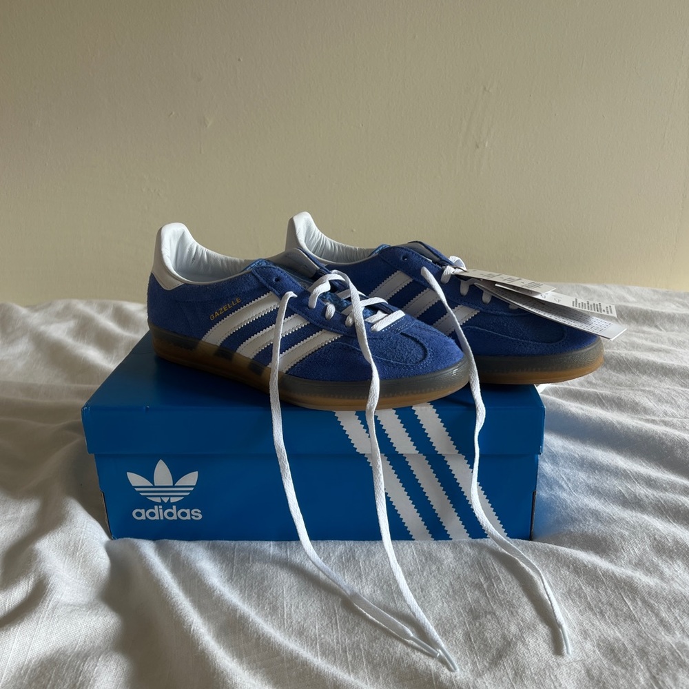 Adidas Gazelle Blue Fusion Gum Sole